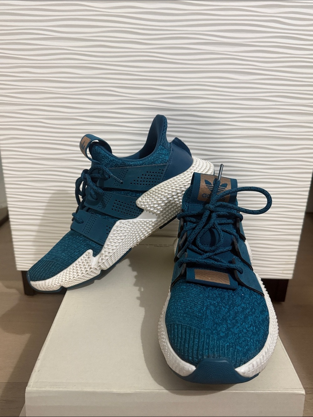 adidas Originals Teal Knit Prophere Sneakers